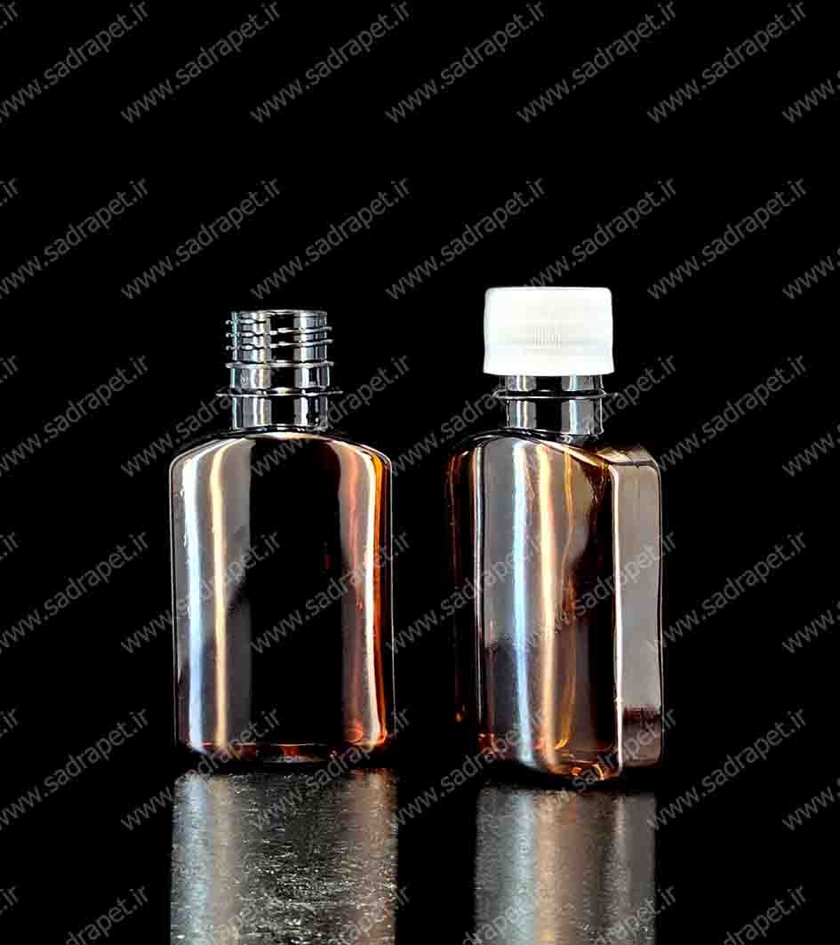 بطری متادون ۱۲۰ سی سی قهوه ای کتابی 